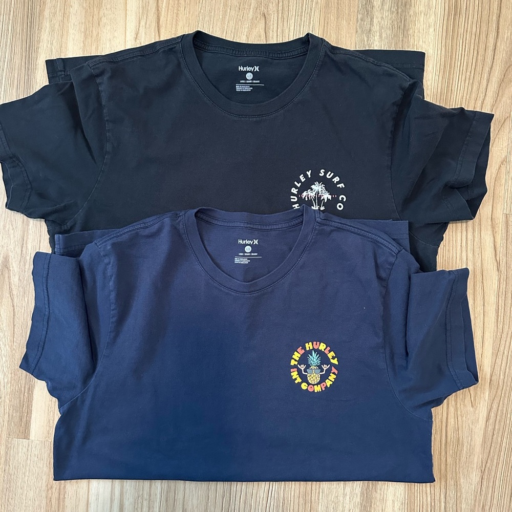 Two Hurley T-Shirts!